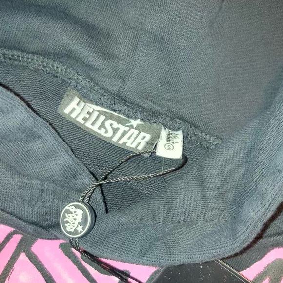 Black and Pink Graphic Hoodie - Picture 2 of 3